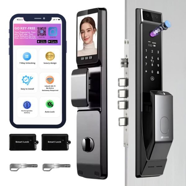 Golens X12 Smart Camera Door Lock