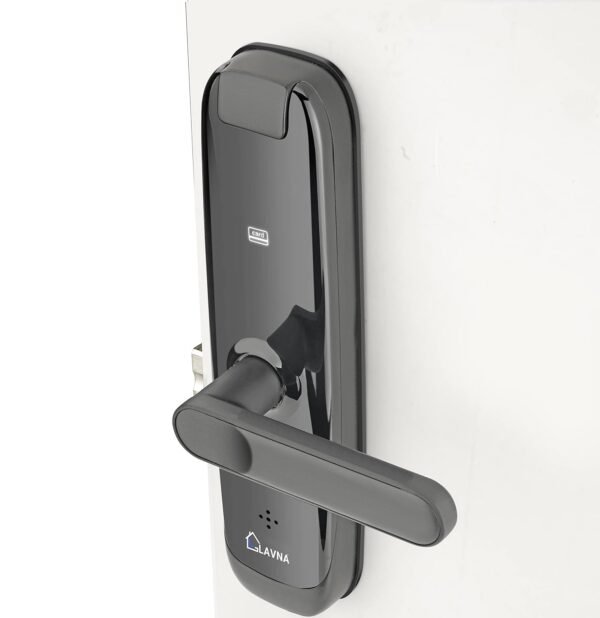 LAVNA Hotel Door Lock with RFID Card & Manual Key Access for Hotel