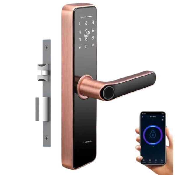 LUMIA Keyless Smart Door Lock, 6-Way Unlocking Fingerprint