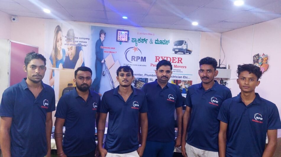 Ryder Packers and Movers Bangalore